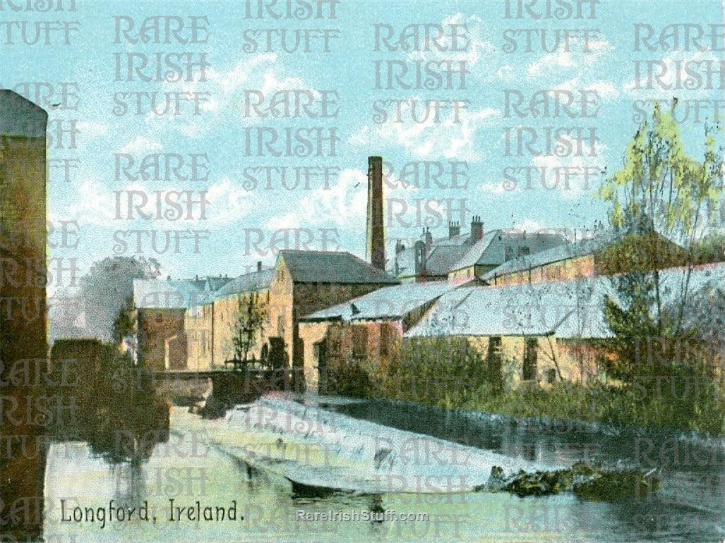 The Weir, Longford Town, Ireland 1895