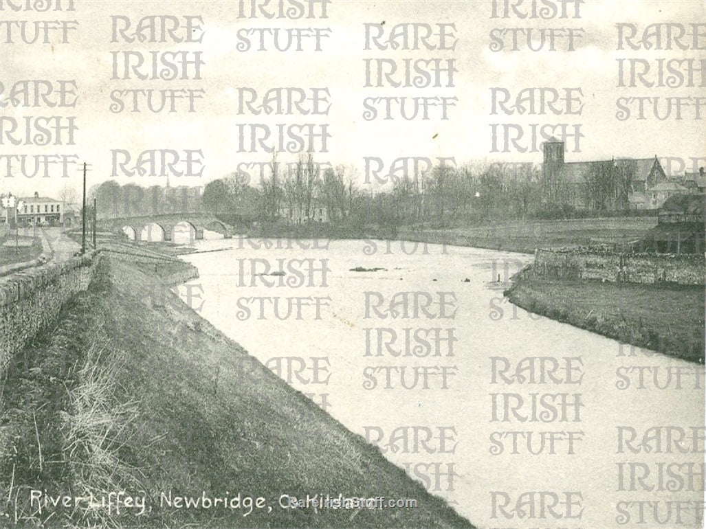 River Liffey, Newbridge, Co Kildare, Ireland 1900