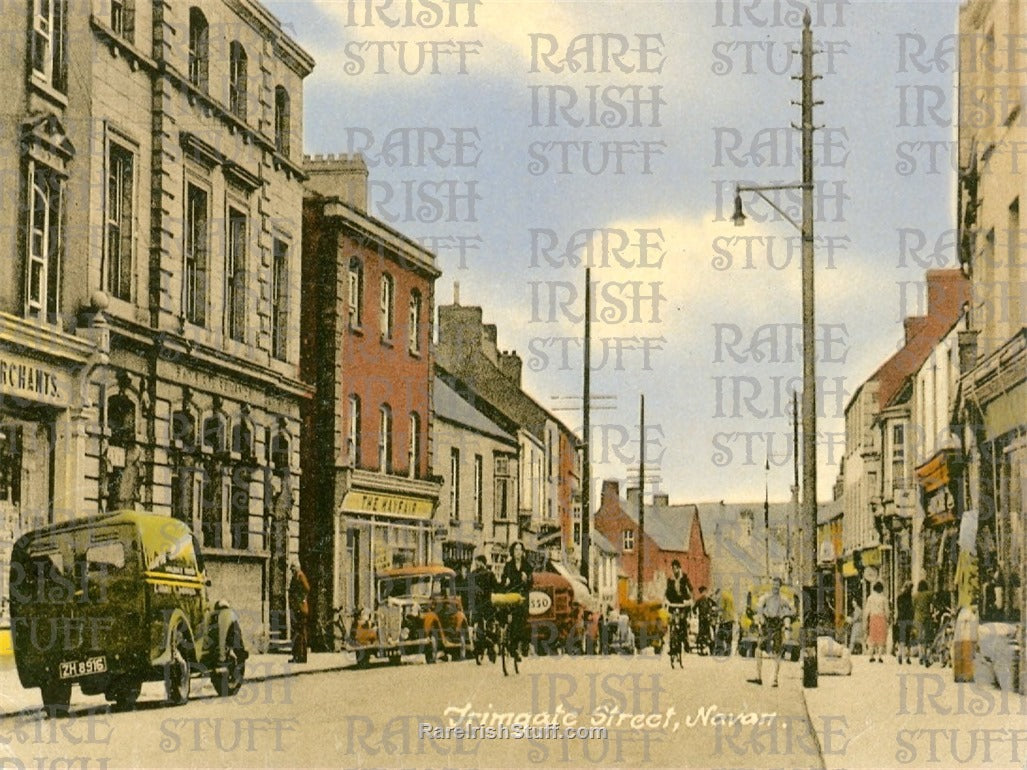 Trimgate Street, Navan, Co. Meath, Ireland 1950's