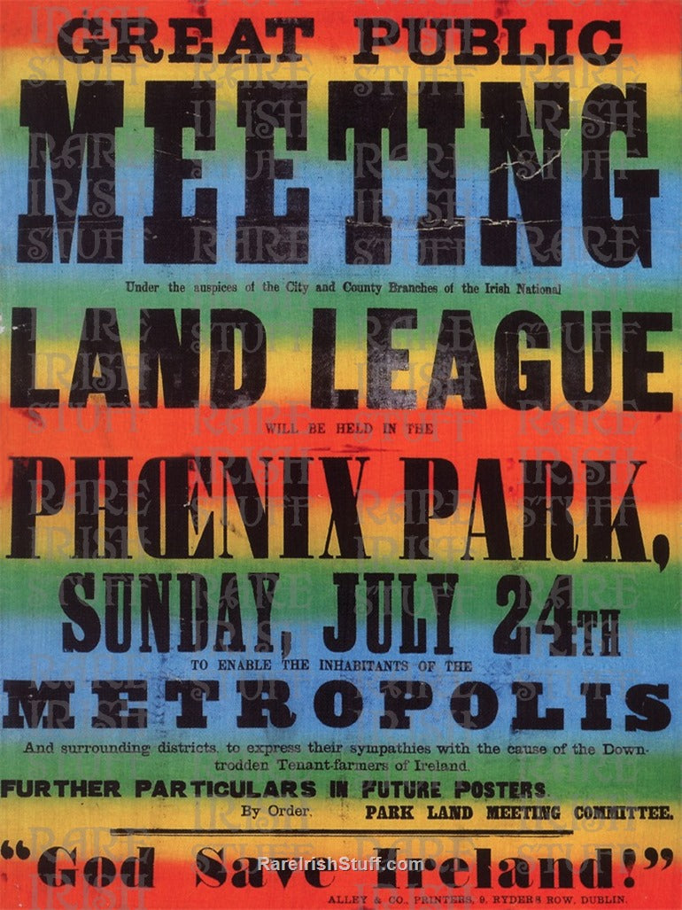 Public Meeting, Phoenix Park, 1881