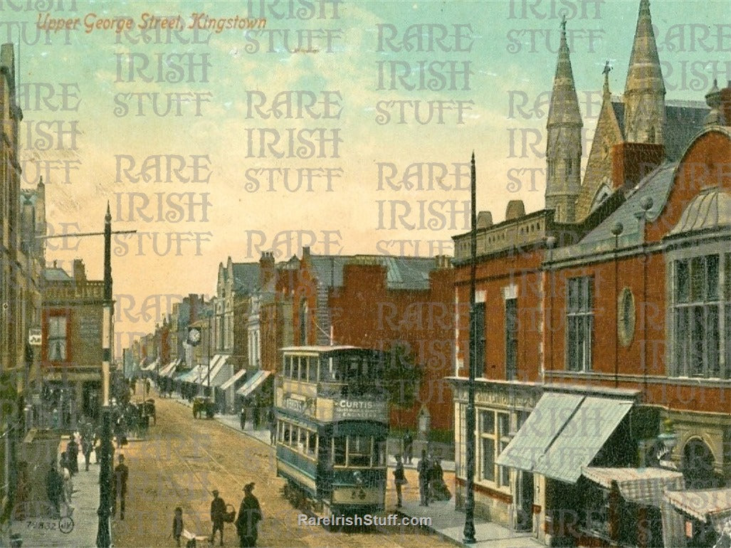 Georges Street, Dun Laoghaire, Dublin, Ireland 1887