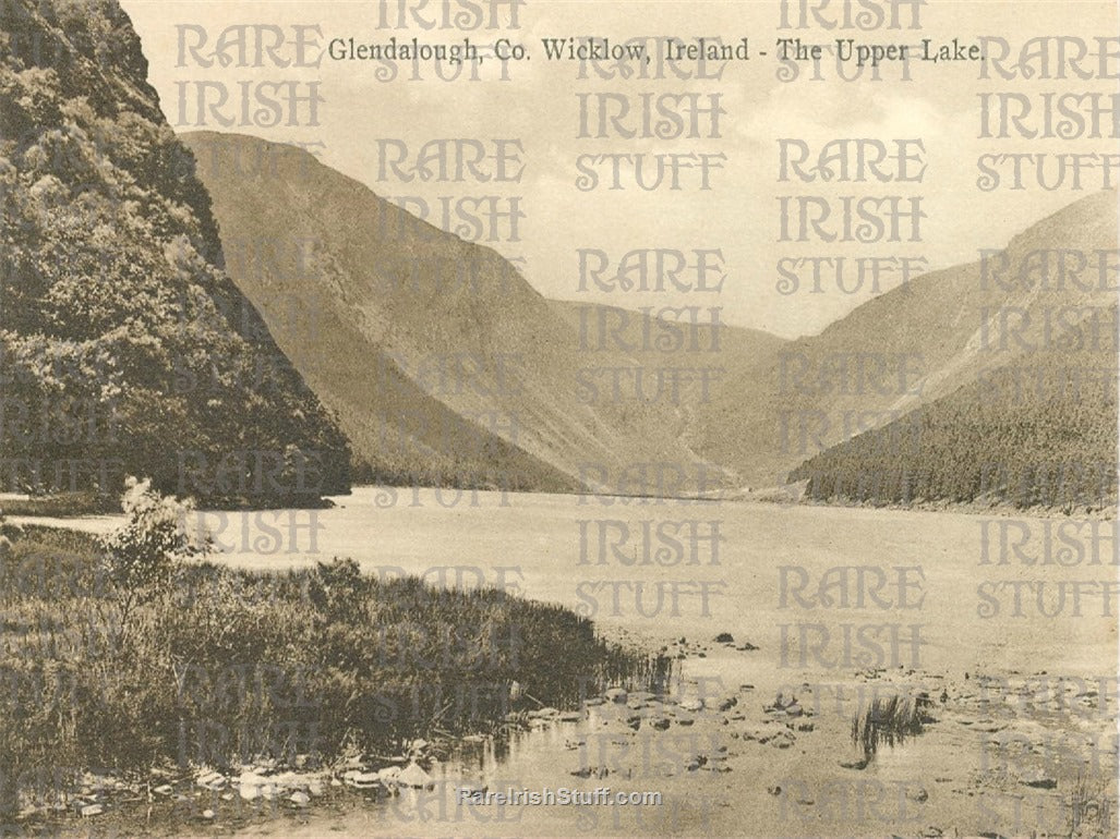 Upper Lake Glendalough, Co. Wicklow, Ireland 1900