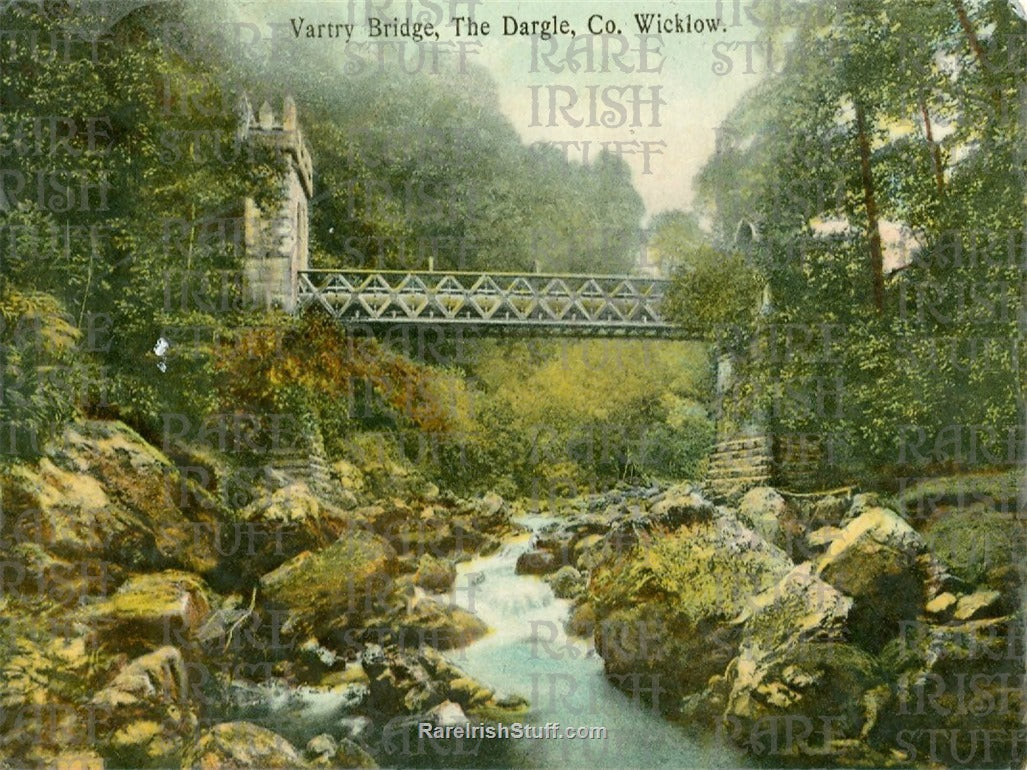 Vartry Bridge, The Dargle, Co. Wicklow, Ireland 1900