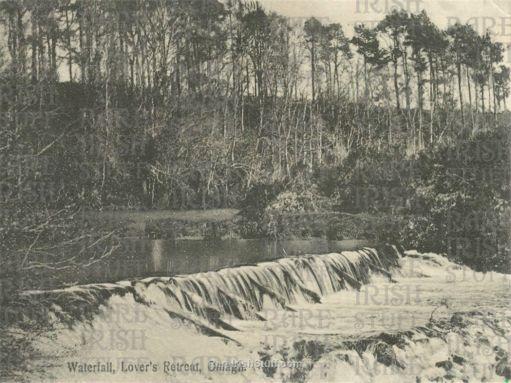 Waterfall, Lovers Retreat, Omagh, Co. Tyrone, Ireland 1910