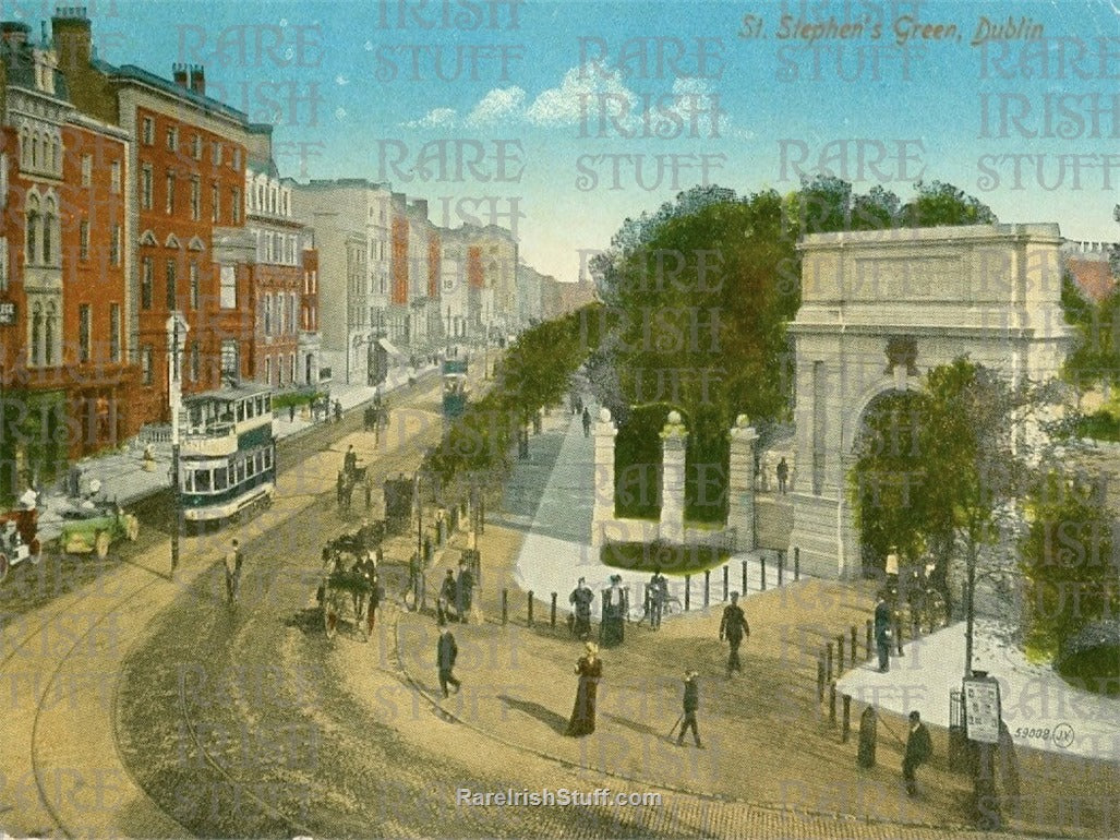 St Stephen's Green, Dublin, Ireland 1920