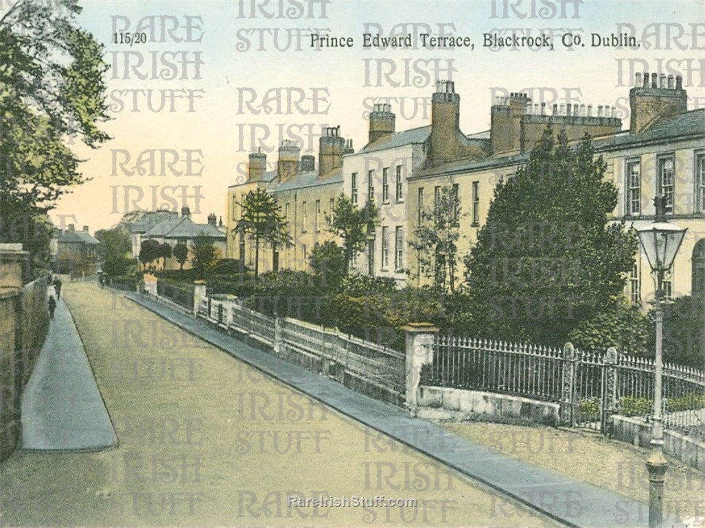 Prince Edward Terrace, Blackrock, Dublin, Ireland 1902