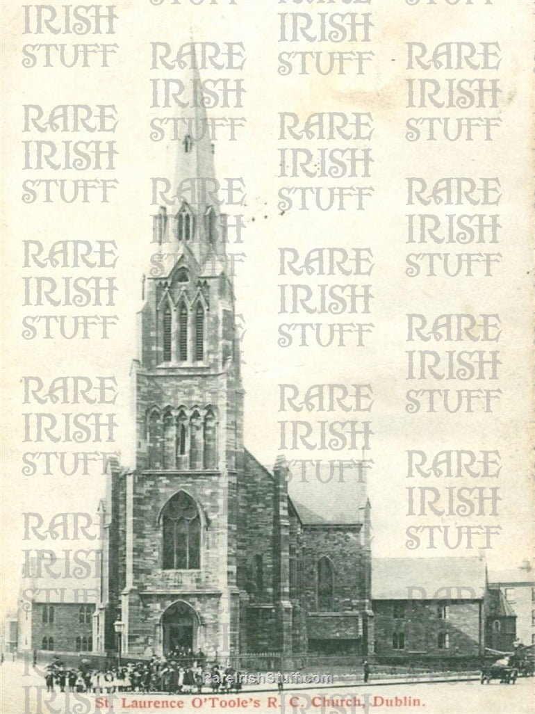 St Laurence O'Toole Church, Sheriff Street, Dublin, Ireland 1902