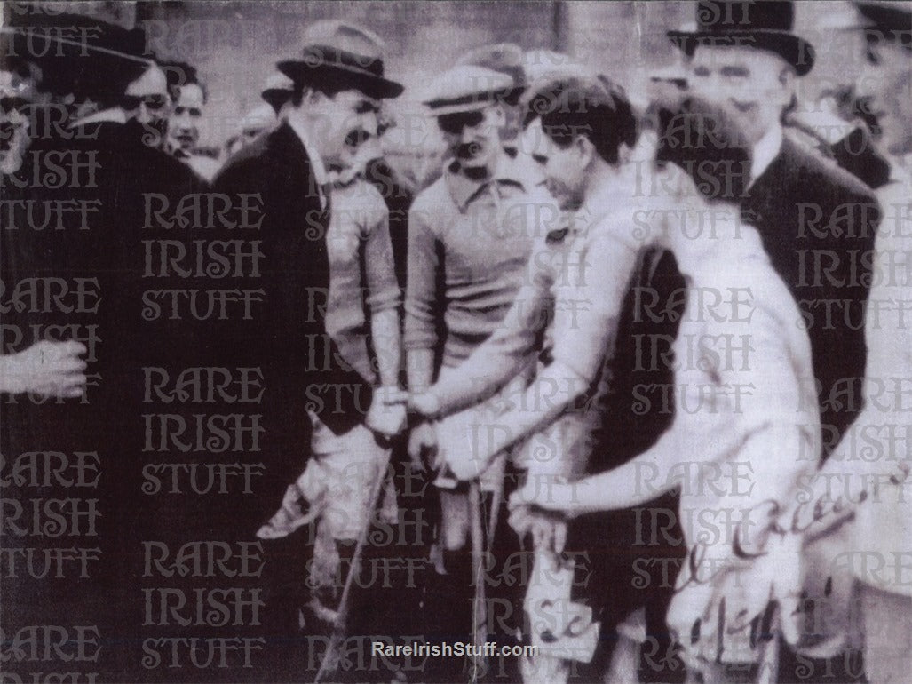Michael Collins signed photo, GAA Munster title, Cork V Limerick, Croke Park, 1921